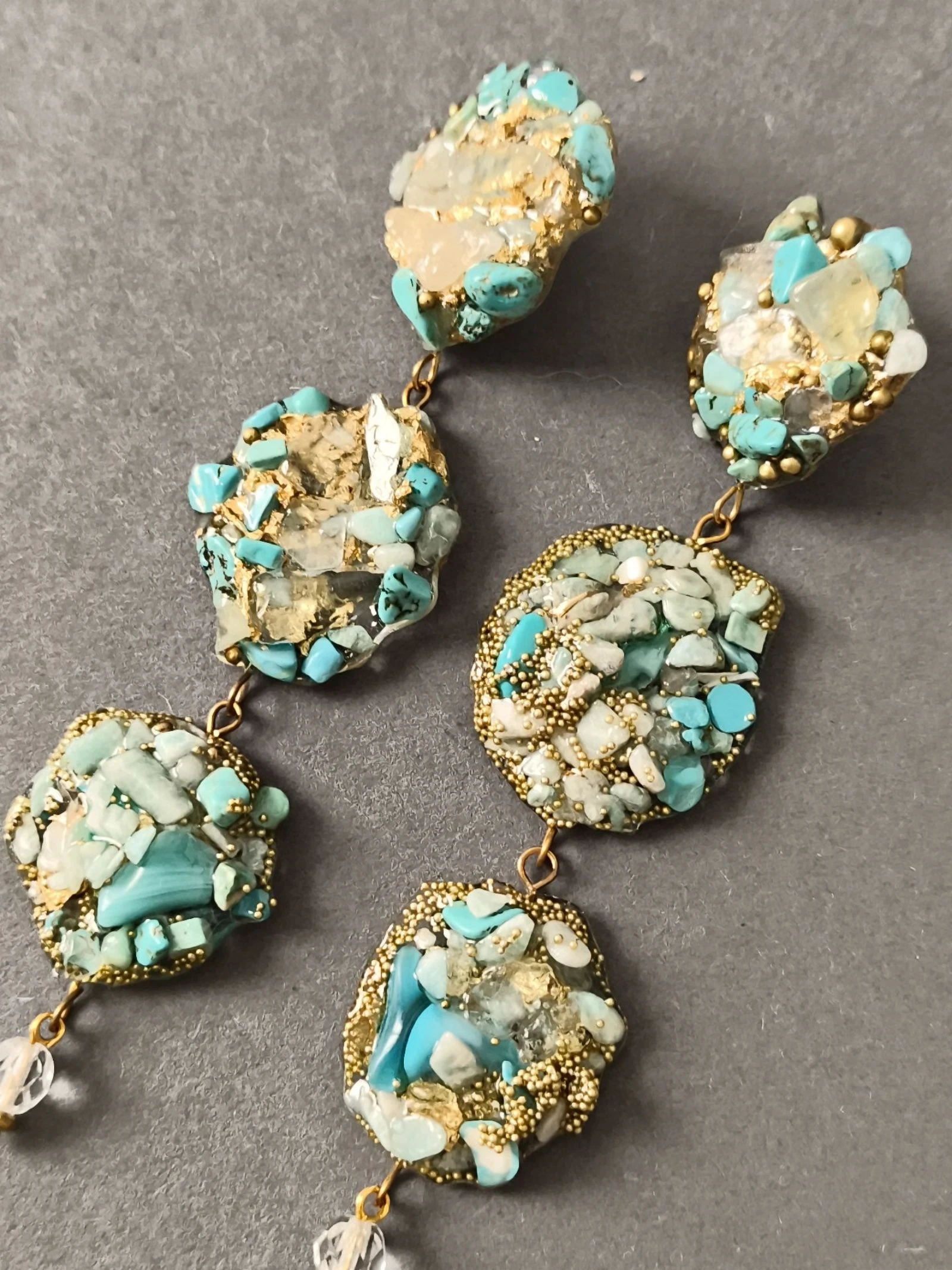 Boucles d'oreilles fantaisie  – photo 3